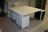 Bureau- vergadertafel 4Q-White 160x160cm 16892