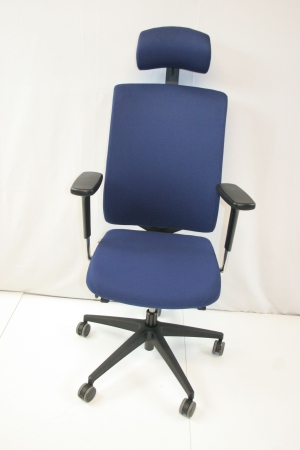 Ergonomische bureaustoel Osmoz Typer2 (Dauphine) Blauw