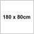Blad 180x80cm