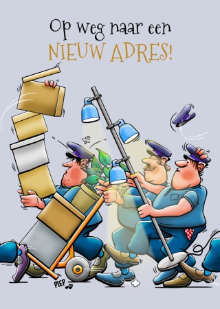 Wij gaan verhuizen