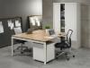 Bureau- vergadertafel 4Q-White 160x160cm 1304