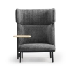 Canapé lounge acoustique 1 place avec option table 75270