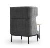 Canapé lounge acoustique 1 place avec option table 75272