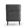 Canapé lounge acoustique 1 place avec option table 75273