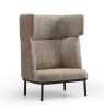 Canapé lounge acoustique 1 place avec option table 75275