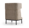 Canapé lounge acoustique 1 place avec option table 75277