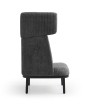 Canapé lounge acoustique 1 place avec option table 75280