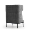Canapé lounge acoustique 1 place avec option table 75281