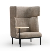 Canapé lounge acoustique 1 place avec option table 75264