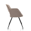 Vergaderstoel in bouclé stoffering 70400