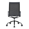 Design bureaustoel in mesh stoffering zwart 70430