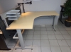 Elektrisch zit/sta hoekbureau Steelcase 1600x1600 53471