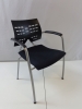 Bezoekersstoel Comforto zwart 55935