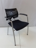 Bezoekersstoel Comforto zwart (2e hands) 55935