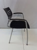 Bezoekersstoel Comforto zwart (2e hands) 55936