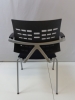 Bezoekersstoel Comforto zwart (2e hands) 55937