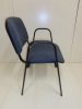 Bezoekersstoel ISO Grijs met armleuningen 57710