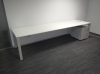 Bureau Pami 3000 x 900 gris-blanc 57105