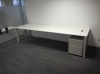 Bureau Pami 3000 x 900 gris-blanc 57110