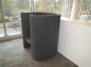 Akoestische concentratie werkplek Lande Rondo Uno Antraciet 58024