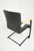 Luxe lederen bezoekersstoel Kinnarps 47496
