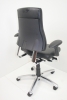Directie bureaustoel BMA AXIA Office Classic zwart leder 50346