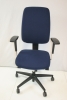 Ergonomische bureaustoel Osmoz Typer 1 (Dauphine) donkerblauw 56536