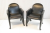 Clubzetels in zwart leder 56564