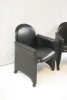 Clubzetels in zwart leder 56565