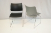 Design draadstoel Casala Curvy Grijs (2e hands) 57968