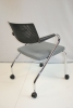 Chaise de conférence Vitra Visaroll 2 Gris (2ème main) 59060
