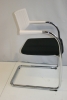 Bezoekersstoel Vitra Visavis Zwart-Wit 59116