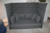 Vitra Alcove 2 seater Antraciet (2e hands) 59143