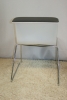 Design bezoekersstoel BULO TAB Chair Antraciet 59354