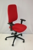 Ergonomische bureaustoel Osmoz Typer 1 (Dauphine) rood 56551