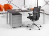Bureautafel Q-bic 180cm, 90cm diep 8534