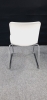Design bezoekersstoel Vitra HAL Wit (2e hands) 67525
