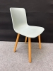 Design bezoekersstoel Vitra HAL R Wood (2e hands) 71569