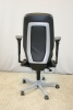 Ergonomische bureaustoel Kinnarps 9000 in Zwart leder 62280
