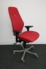 SUPERPROMO Ergonomische bureaustoel Kinnarps PLUS(6) rood (2e hands) 64585