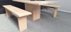 Kantine set in lichte Eik (2e hands) 70177