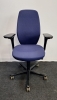 Ergonomische bureaustoel Kinnarps 9000 blauw (2e hands) 73291