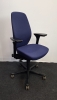 Ergonomische bureaustoel Kinnarps 9000 blauw (2e hands) 73292