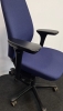 Ergonomische bureaustoel Kinnarps 9000 blauw (2e hands) 73294