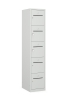 5 deurs lockerkast (195x40x50 cm) 78753