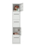 5 deurs lockerkast (195x40x50 cm) 78756