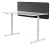 Bureauscherm 53cm hoog in Polyester 22079