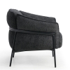 Gestoffeerde fauteuil met armleuningen 75010