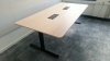 Zit/sta werk/vergadertafel BENE 2200 x 1100 78012