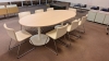 Vergadertafel GDB 2400 x 1200 lichte Eik (2e hands) 70850